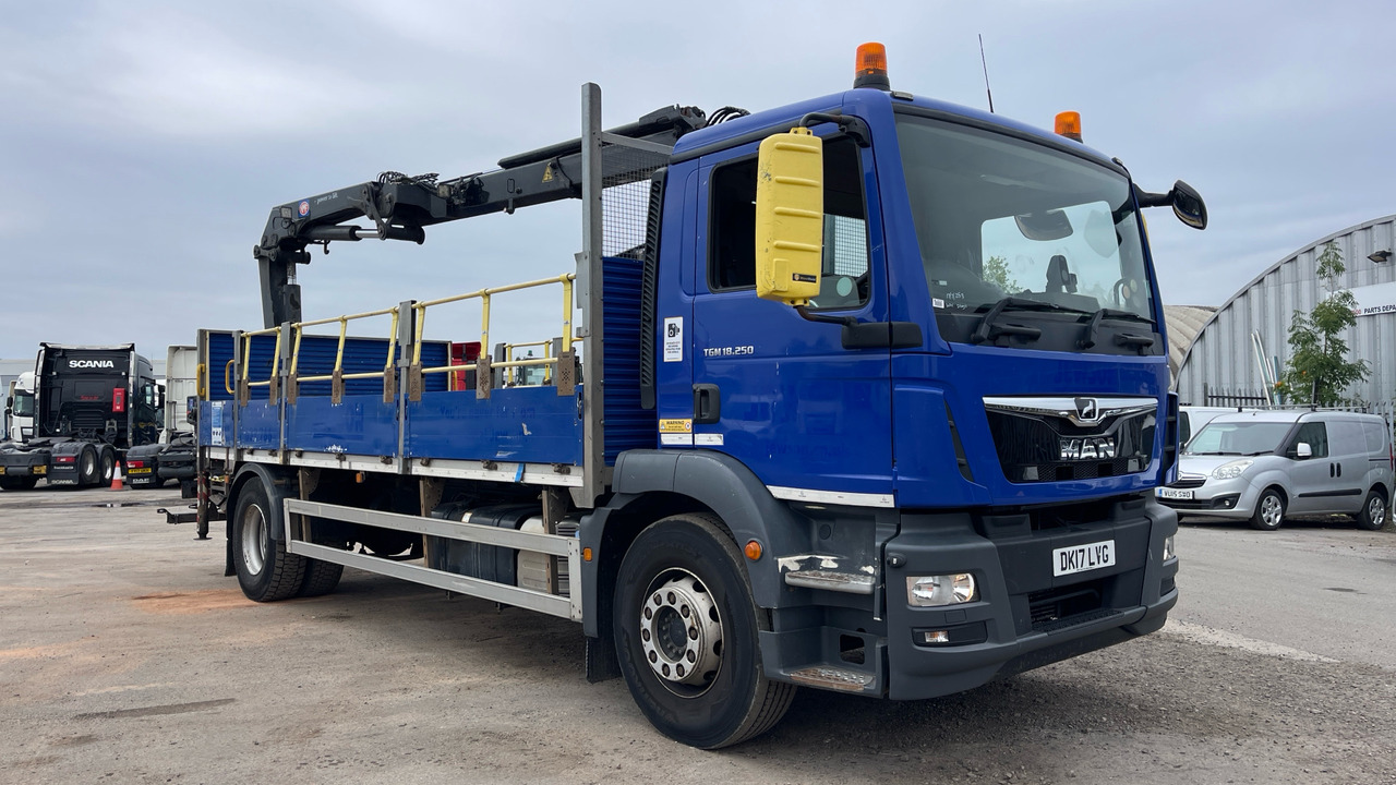 Man TGM 18.250 - Грузовик бортовой/ Платформа, Автоманипулятор: фото 1 Man TGM 18.250 - Грузовик бортовой/ Платформа, Автоманипулятор: фото 1