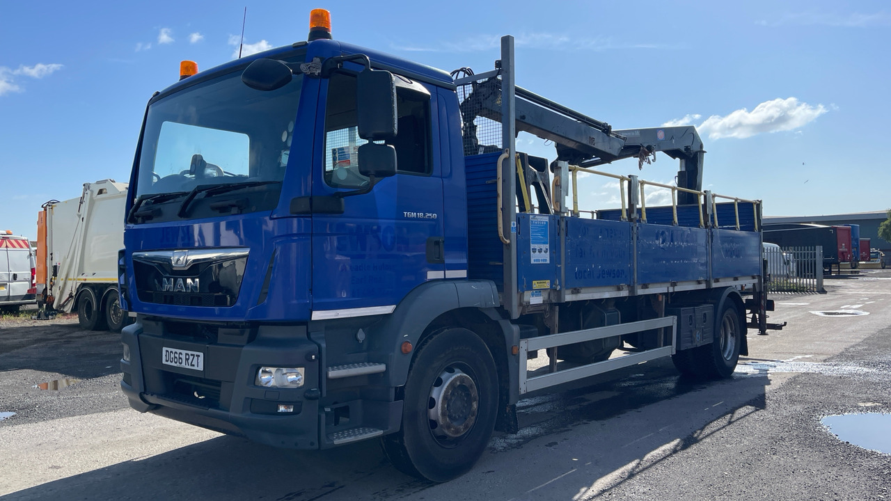 Man TGM 18.250 - Грузовик бортовой/ Платформа, Автоманипулятор: фото 2 Man TGM 18.250 - Грузовик бортовой/ Платформа, Автоманипулятор: фото 2