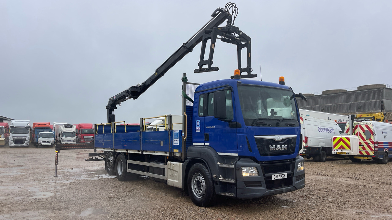 Man TGS 26.360 - Грузовик бортовой/ Платформа, Автоманипулятор: фото 1 Man TGS 26.360 - Грузовик бортовой/ Платформа, Автоманипулятор: фото 1