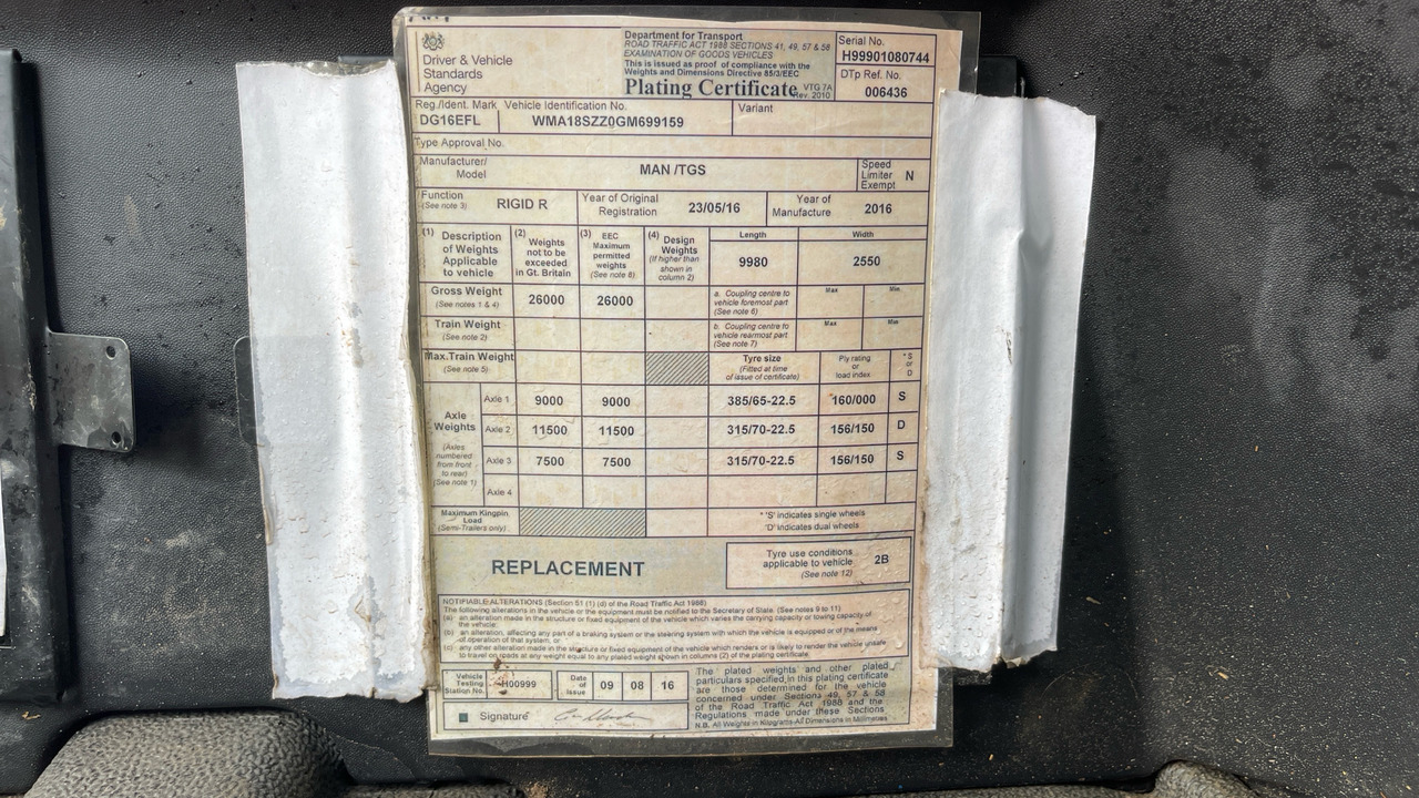 Грузовик бортовой/ Платформа, Автоманипулятор Man TGS 26.360: фото 11 Грузовик бортовой/ Платформа, Автоманипулятор Man TGS 26.360: фото 11