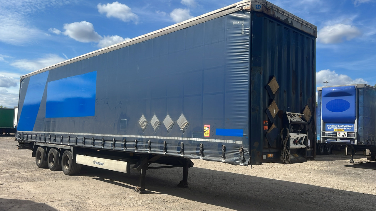 KRONE CURTAINSIDE EUROLINER - Прицеп: фото 1 KRONE CURTAINSIDE EUROLINER - Прицеп: фото 1