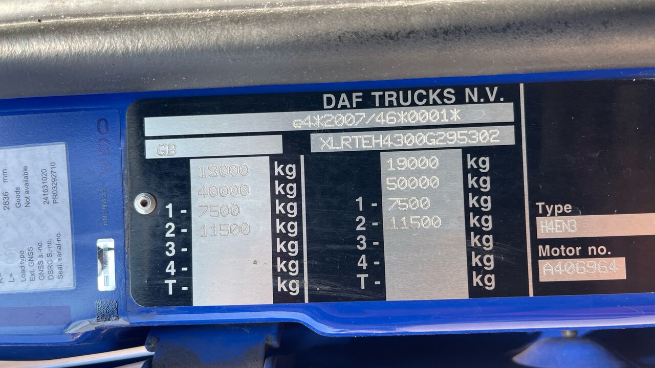 Тягач DAF XF 480 LOW RIDE: фото 12 Тягач DAF XF 480 LOW RIDE: фото 12
