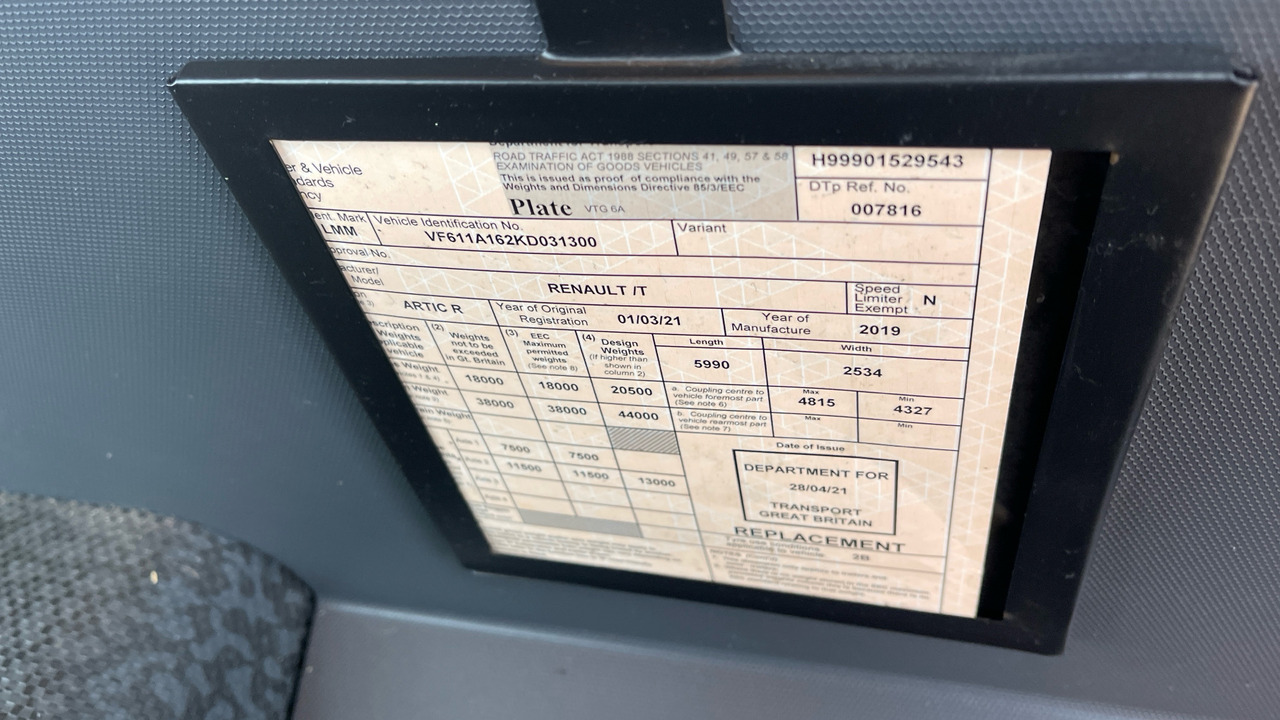 Тягач RENAULT T 460: фото 11