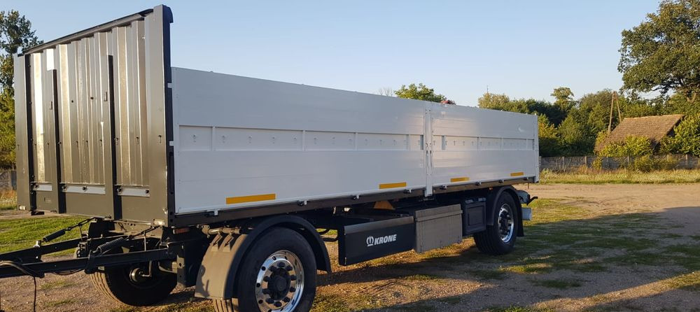 Krone Budowlana Skrzynia Odnowiona - Прицеп бортовой/ Платформа: фото 5 Krone Budowlana Skrzynia Odnowiona - Прицеп бортовой/ Платформа: фото 5