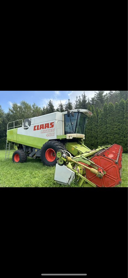 Kombajn do kukurydzy Claas Lexion 480 Mercedes v6 Heder Vario 7.5m - Зерноуборочный комбайн: фото 1 Kombajn do kukurydzy Claas Lexion 480 Mercedes v6 Heder Vario 7.5m - Зерноуборочный комбайн: фото 1