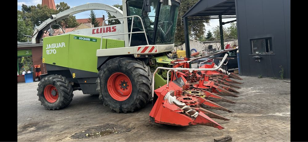 Кормоуборочный комбайн Sieczkarnia Claas Jaguar 870 4x4 rok 2003 Mercedes stan super: фото 7