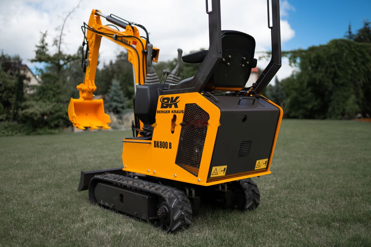 Berger Kraus Mini Excavator BK800BS torsion arm with FULL equipment - Мини-экскаватор: фото 5 Berger Kraus Mini Excavator BK800BS torsion arm with FULL equipment - Мини-экскаватор: фото 5