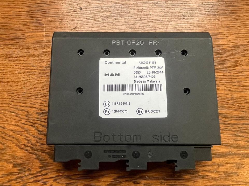 MAN Continental Elektronik PTM Steuergerät 81.25805-7127 - Блок управления для Грузовиков: фото 1 MAN Continental Elektronik PTM Steuergerät 81.25805-7127 - Блок управления для Грузовиков: фото 1