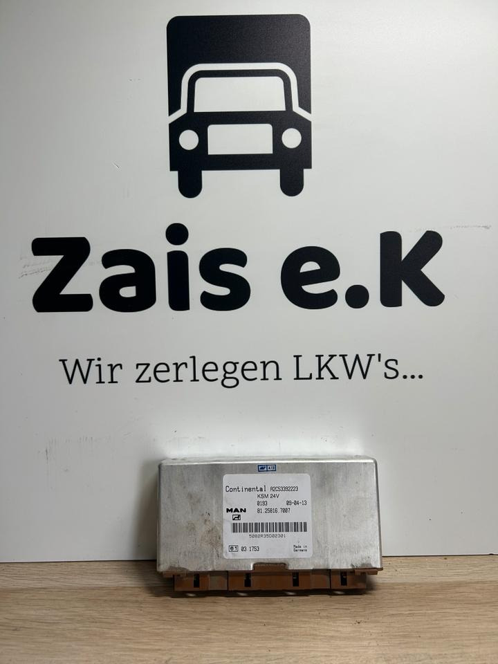 MAN KSM Continental Steuergerät 81.25816.7007 - Блок управления для Грузовиков: фото 1 MAN KSM Continental Steuergerät 81.25816.7007 - Блок управления для Грузовиков: фото 1