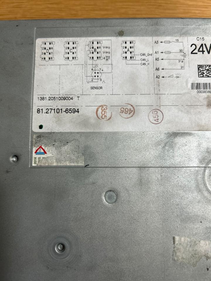 MAN Tachograph 81.27101-6594 - Тахограф для Грузовиков: фото 3 MAN Tachograph 81.27101-6594 - Тахограф для Грузовиков: фото 3
