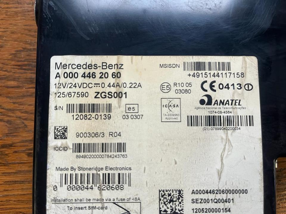 Mercedes-Benz Actros MP4 Tachograph FLEETBOARD A0004462060 - Тахограф для Грузовиков: фото 2 Mercedes-Benz Actros MP4 Tachograph FLEETBOARD A0004462060 - Тахограф для Грузовиков: фото 2