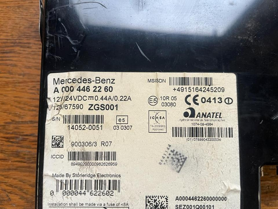 Mercedes-Benz Actros MP4 Tachograph FLEETBOARD A0004462260 - Тахограф для Грузовиков: фото 2 Mercedes-Benz Actros MP4 Tachograph FLEETBOARD A0004462260 - Тахограф для Грузовиков: фото 2