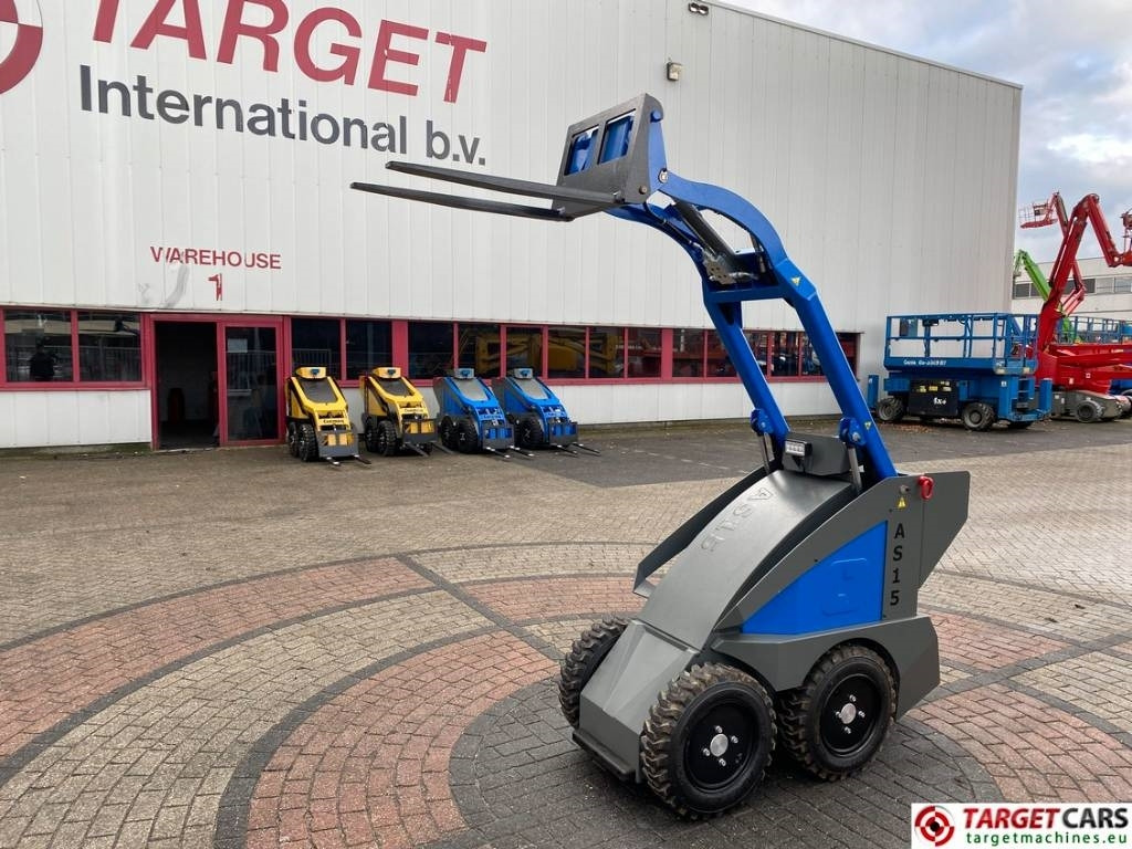 Новый Мини-погрузчик с бортовым поворотом Conmeq AS15 Mini Skid Steer Electric Wheel Loader: фото 6