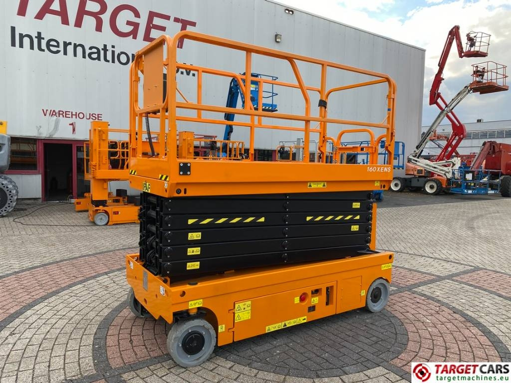 Hangcha 160XENS Electric 160 Scissor Work Lift 1570cm NEW  - Ножничный подъемник: фото 1 Hangcha 160XENS Electric 160 Scissor Work Lift 1570cm NEW  - Ножничный подъемник: фото 1
