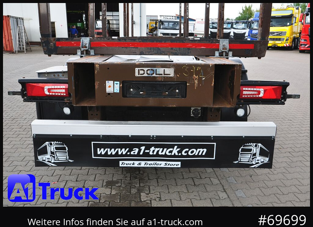 DOLL H3L-14XL Holz Tele, Lenkachse 275 tkm. - Полуприцеп лесовоз: фото 5 DOLL H3L-14XL Holz Tele, Lenkachse 275 tkm. - Полуприцеп лесовоз: фото 5