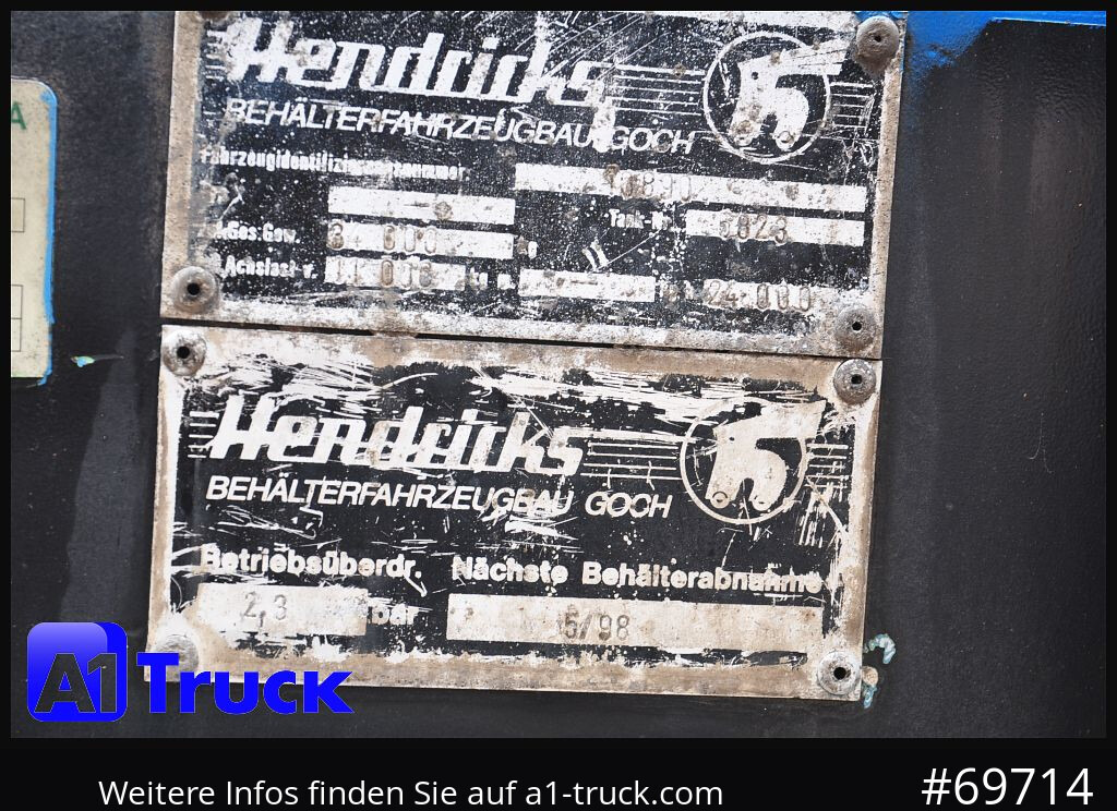 HENDRICKS,GOCH ca 32m³ Vogelsang Pumpe Gülle Sickerwasser - Полуприцеп-цистерна: фото 5 HENDRICKS,GOCH ca 32m³ Vogelsang Pumpe Gülle Sickerwasser - Полуприцеп-цистерна: фото 5