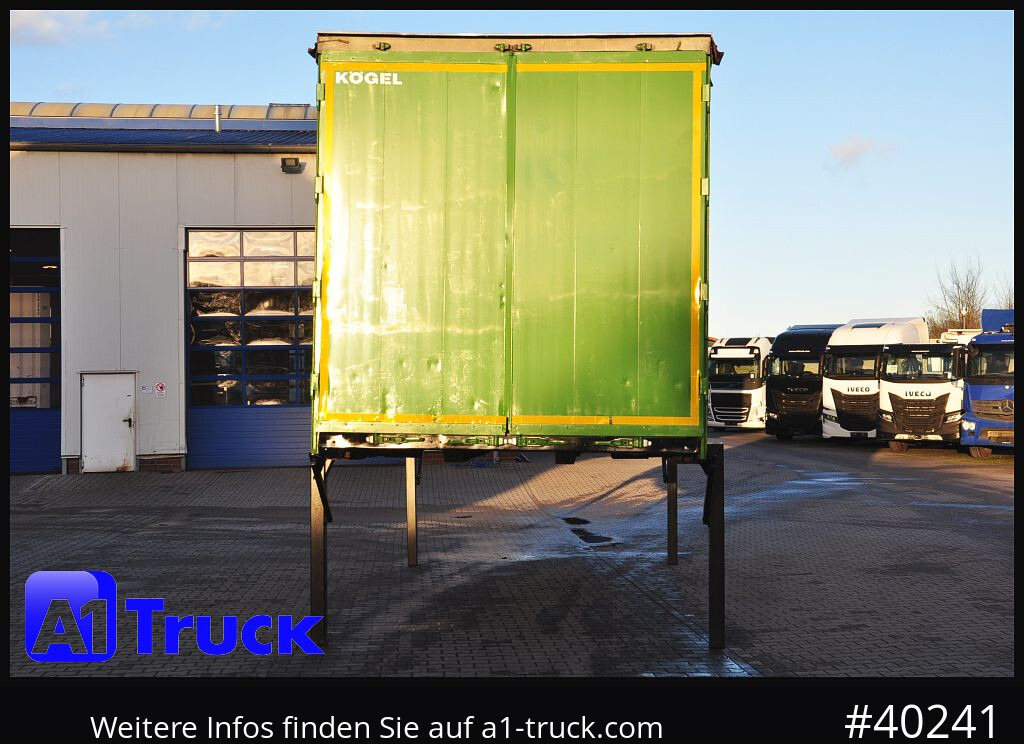Тентованный кузов KOEGEL 7.45 BDF Wechselbrücke, neue Plane, Bordwand: фото 10 Тентованный кузов KOEGEL 7.45 BDF Wechselbrücke, neue Plane, Bordwand: фото 10