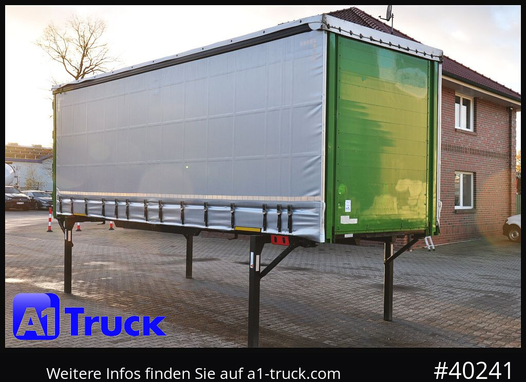 KOEGEL 7.45 BDF Wechselbrücke, neue Plane, Bordwand - Тентованный кузов: фото 1 KOEGEL 7.45 BDF Wechselbrücke, neue Plane, Bordwand - Тентованный кузов: фото 1