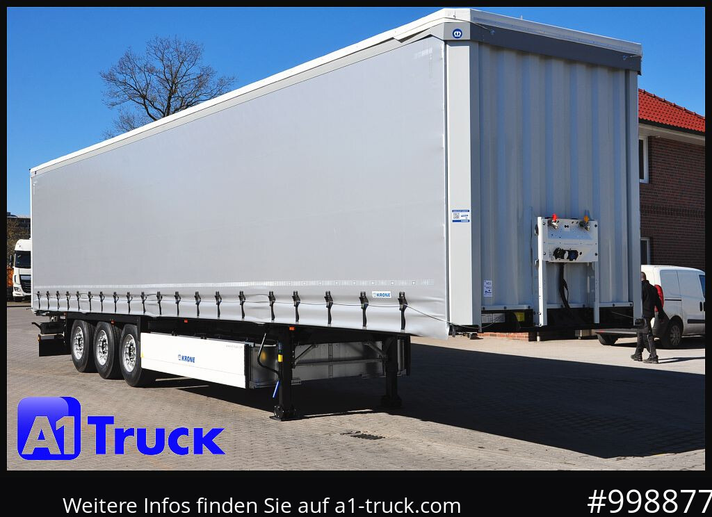 KRONE 5 x SD Tautliner, mit TPMS, NEU, sofort verfügbar, - Тентованный полуприцеп: фото 1 KRONE 5 x SD Tautliner, mit TPMS, NEU, sofort verfügbar, - Тентованный полуприцеп: фото 1