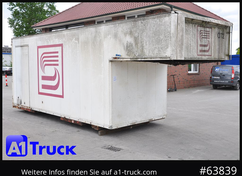 KRONE Container Lager, kann verladen werden 6,3 + 2 Meter - Сменный кузов - фургон: фото 1 KRONE Container Lager, kann verladen werden 6,3 + 2 Meter - Сменный кузов - фургон: фото 1