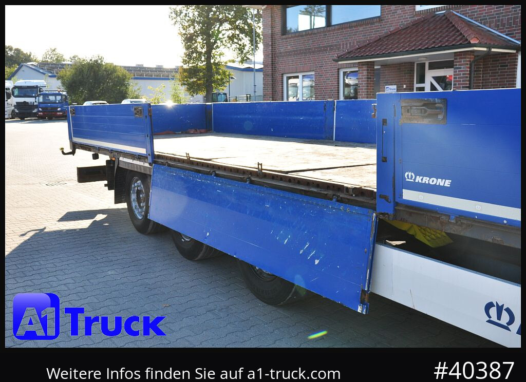 KRONE Mega, Pritsche, 1 Vorbesitzer, TÜV 01-2026, Staplerhalterung - Полуприцеп бортовой/ Платформа: фото 2 KRONE Mega, Pritsche, 1 Vorbesitzer, TÜV 01-2026, Staplerhalterung - Полуприцеп бортовой/ Платформа: фото 2