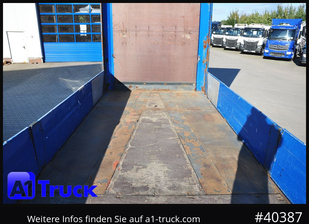 KRONE Mega, Pritsche, 1 Vorbesitzer, TÜV 01-2026, Staplerhalterung - Полуприцеп бортовой/ Платформа: фото 4 KRONE Mega, Pritsche, 1 Vorbesitzer, TÜV 01-2026, Staplerhalterung - Полуприцеп бортовой/ Платформа: фото 4