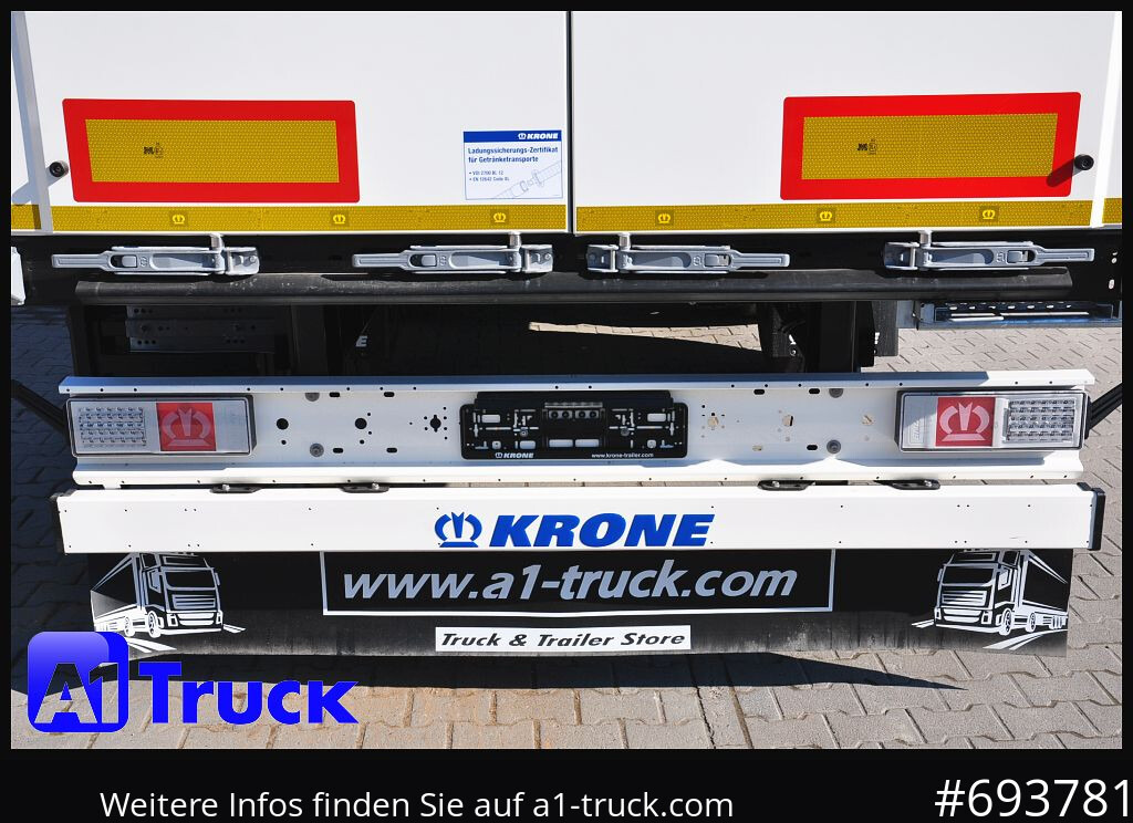 KRONE SD Koffer, Liftachse, Code XL, VDI 2700, SOFORT - Полуприцеп-фургон: фото 2 KRONE SD Koffer, Liftachse, Code XL, VDI 2700, SOFORT - Полуприцеп-фургон: фото 2