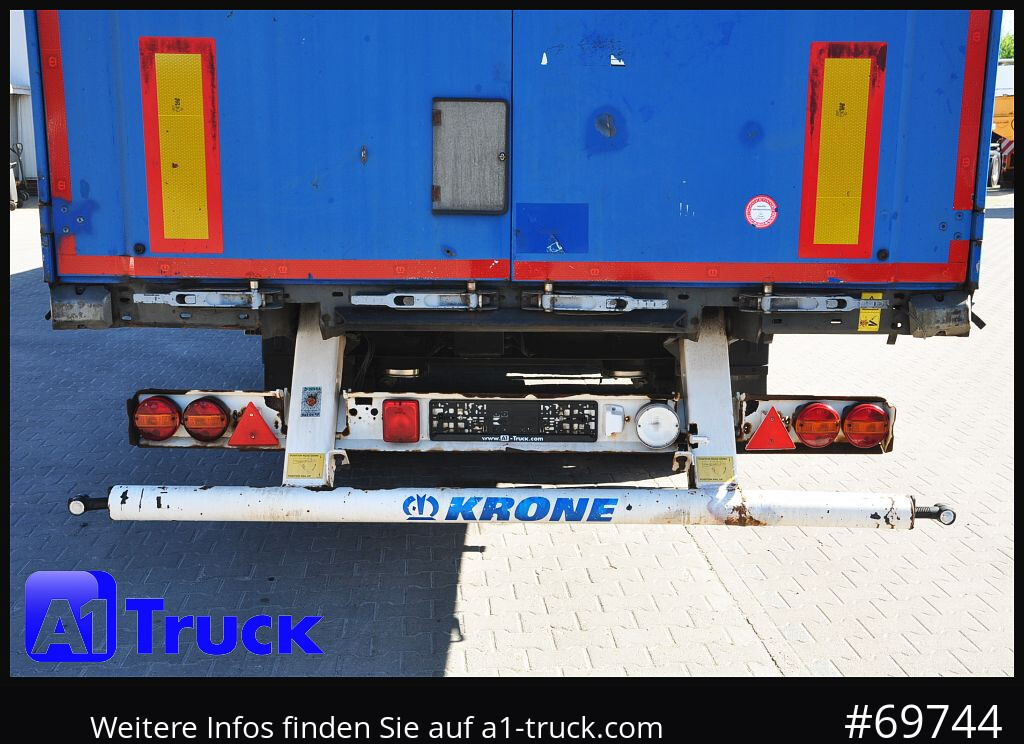 KRONE SD Tautliner, Code XL, BPW, Rahmen ist gut - Тентованный полуприцеп: фото 5 KRONE SD Tautliner, Code XL, BPW, Rahmen ist gut - Тентованный полуприцеп: фото 5