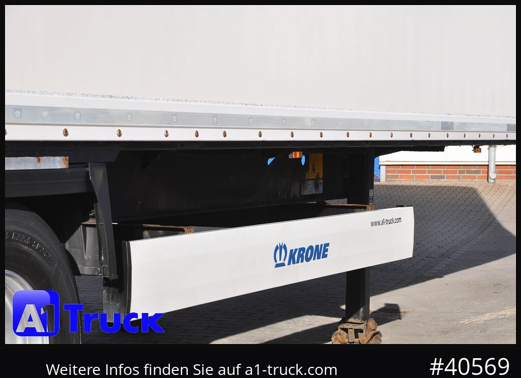 KRONE SDK 27, Koffer, 1 Vorbesitzer, Plywood, - Полуприцеп-фургон: фото 2 KRONE SDK 27, Koffer, 1 Vorbesitzer, Plywood, - Полуприцеп-фургон: фото 2