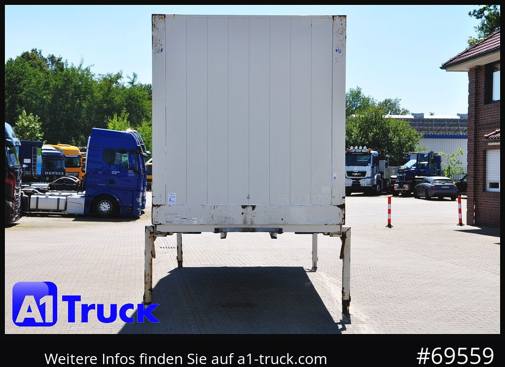 KRONE WB BDF 7,45 Koffer, 2750mm innen, 10 x vorhanden - Сменный кузов - фургон: фото 2 KRONE WB BDF 7,45 Koffer, 2750mm innen, 10 x vorhanden - Сменный кузов - фургон: фото 2