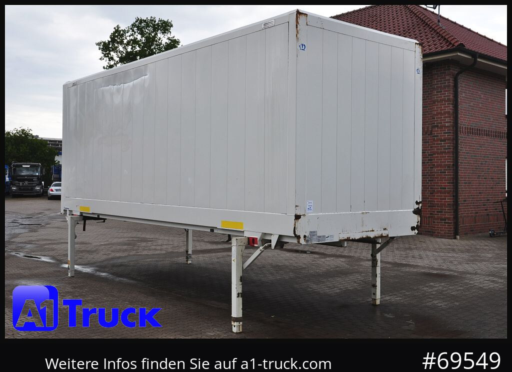 KRONE WB BDF 7,45 Koffer, 2750mm innen, 20 x vorhanden - Сменный кузов - фургон: фото 1 KRONE WB BDF 7,45 Koffer, 2750mm innen, 20 x vorhanden - Сменный кузов - фургон: фото 1