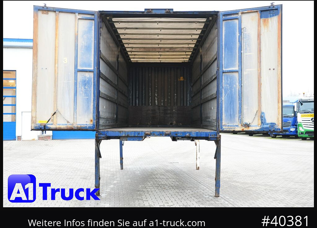 KRONE Wechselbrücke 7,45 neue Plane, Bordwand - Тентованный кузов: фото 2 KRONE Wechselbrücke 7,45 neue Plane, Bordwand - Тентованный кузов: фото 2