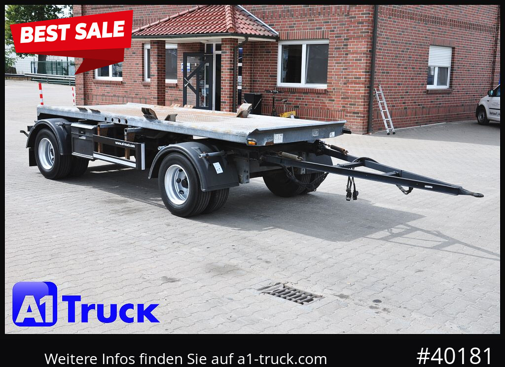 MEILLER HKM, HMA f Absetzcontainer, BPW verzinkt, Luft - Прицеп мультилифт/ Бункеровоз: фото 1 MEILLER HKM, HMA f Absetzcontainer, BPW verzinkt, Luft - Прицеп мультилифт/ Бункеровоз: фото 1