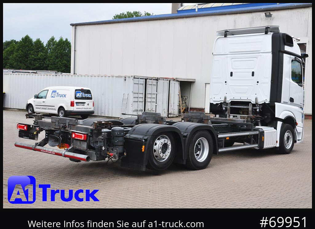 Грузовик-контейнеровоз/ Сменный кузов MERCEDES-BENZ 2545, Multi BDF, Wechsler, 7.45-7.82, MIDI, LIftachse: фото 9