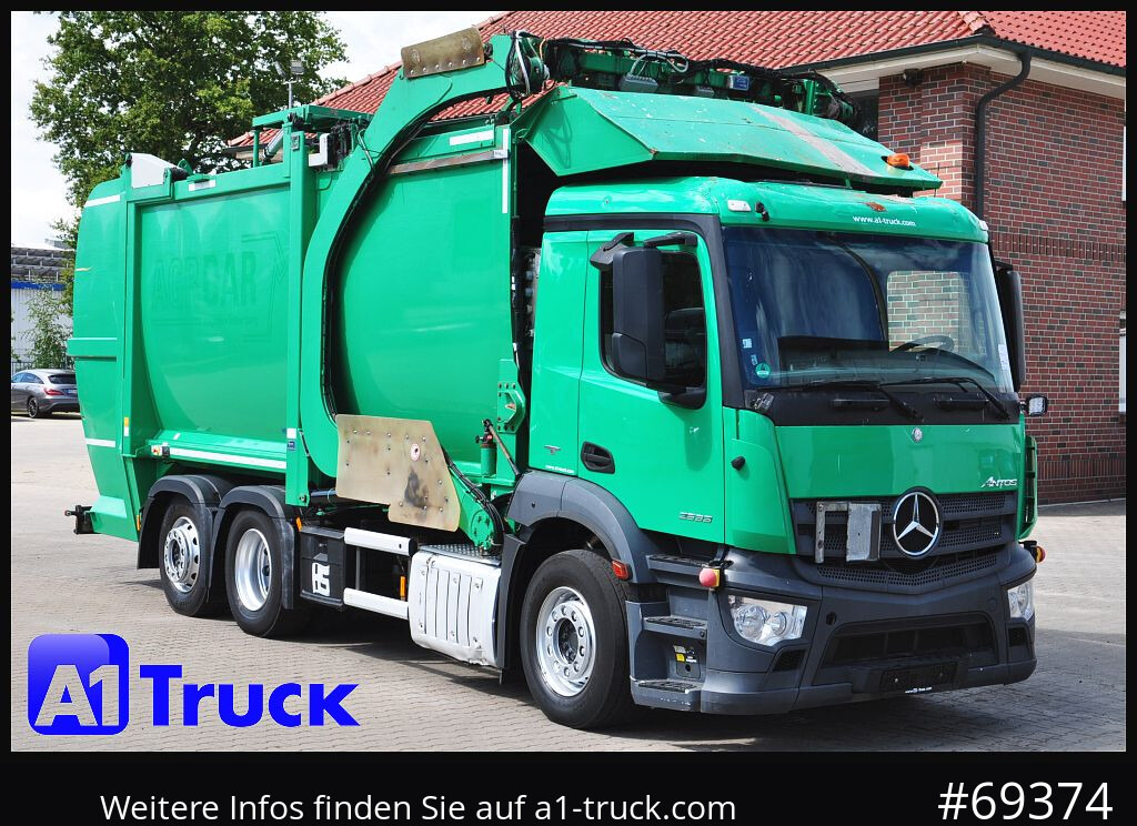MERCEDES-BENZ Antos 2533, HS Millenium XXL37 Überkopflader, - Мусоровоз: фото 1 MERCEDES-BENZ Antos 2533, HS Millenium XXL37 Überkopflader, - Мусоровоз: фото 1