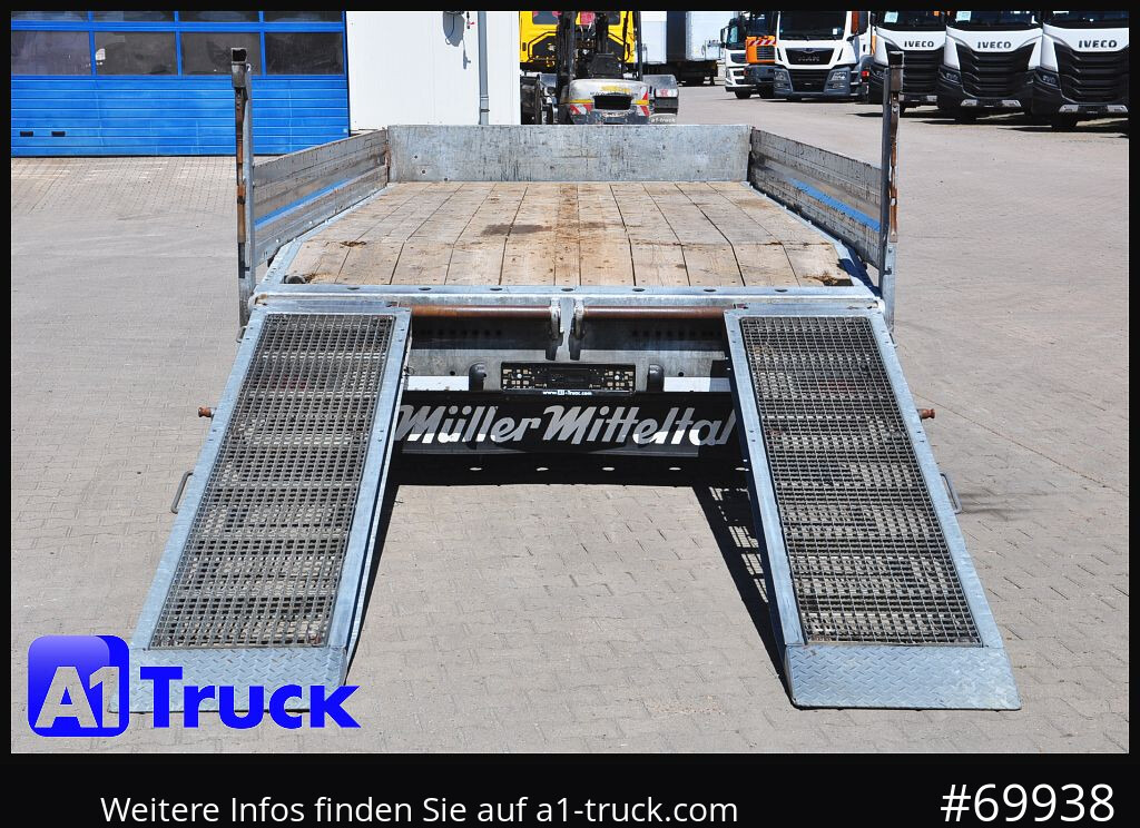 MUELLER-MITTELTAL Tandem Tieflader 11,9t. Rampen, L6,2m, - Низкорамный прицеп: фото 2 MUELLER-MITTELTAL Tandem Tieflader 11,9t. Rampen, L6,2m, - Низкорамный прицеп: фото 2