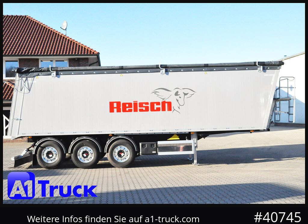 Новый Самосвальный полуприцеп REISCH RHKS, Al 50m³, NEU Pedelklappe, Alu, Lift: фото 8 Новый Самосвальный полуприцеп REISCH RHKS, Al 50m³, NEU Pedelklappe, Alu, Lift: фото 8