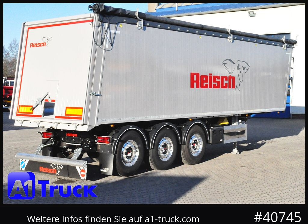 Новый Самосвальный полуприцеп REISCH RHKS, Al 50m³, NEU Pedelklappe, Alu, Lift: фото 9 Новый Самосвальный полуприцеп REISCH RHKS, Al 50m³, NEU Pedelklappe, Alu, Lift: фото 9