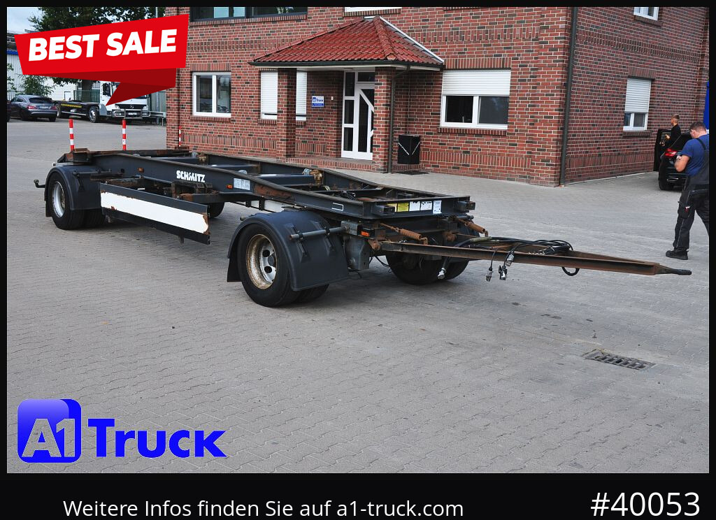 SCHMITZ ACF 20, Schlitten, zwillingsbereift, bis 7700mm Container - Прицеп мультилифт/ Бункеровоз: фото 1 SCHMITZ ACF 20, Schlitten, zwillingsbereift, bis 7700mm Container - Прицеп мультилифт/ Бункеровоз: фото 1