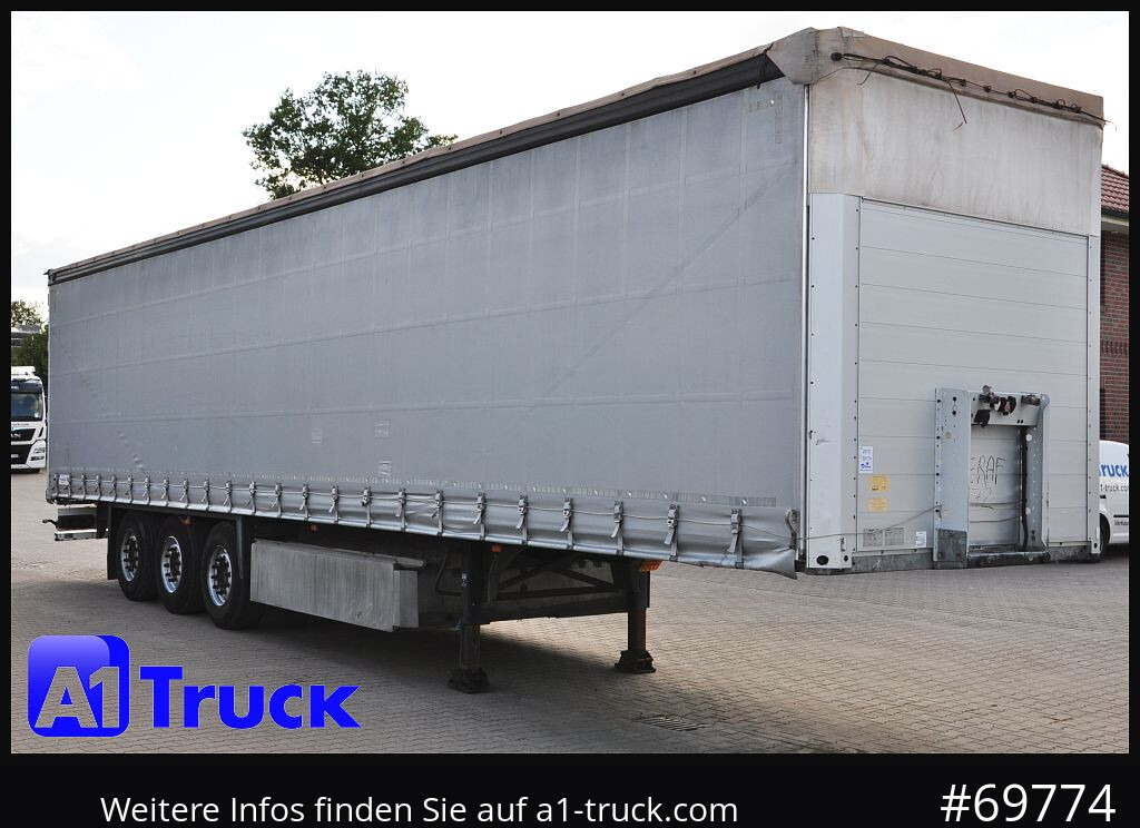 Тентованный полуприцеп SCHMITZ SD Tautliner, Code XL, verzinkt, 1 Vorbesitzer: фото 1
