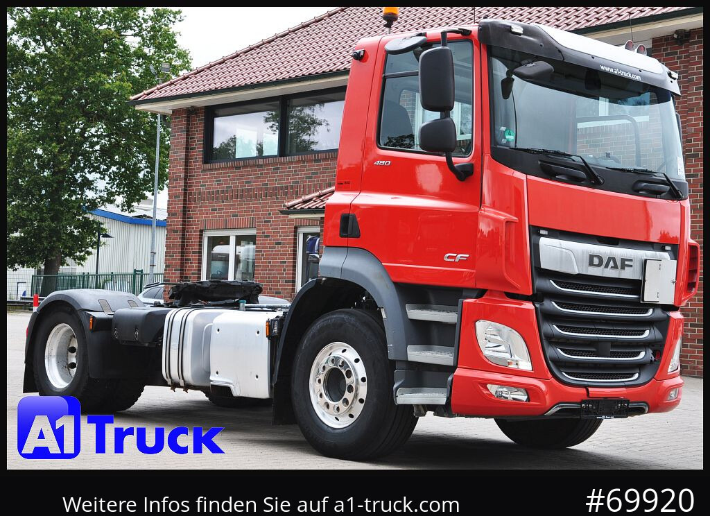DAF CF480, SZM, Hydraulik, Aluelgen, - Тягач: фото 1 DAF CF480, SZM, Hydraulik, Aluelgen, - Тягач: фото 1