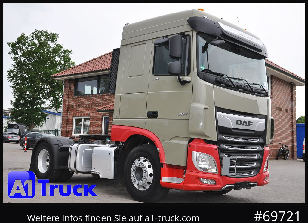 DAF XF 450 FT, Standklima, Hydraulik, - Тягач: фото 1 DAF XF 450 FT, Standklima, Hydraulik, - Тягач: фото 1