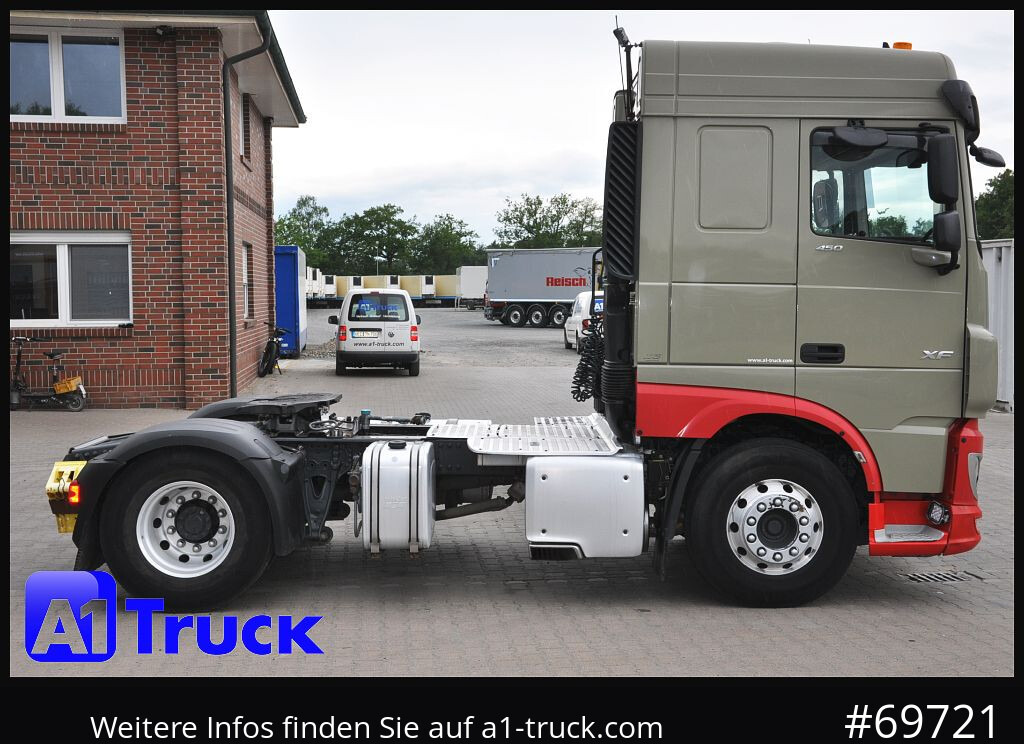 Тягач DAF XF 450 FT, Standklima, Hydraulik,: фото 8