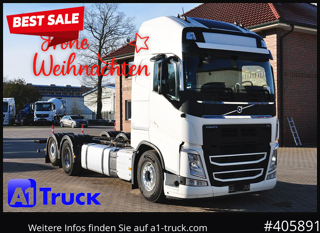 VOLVO FH 460 XL, Chassi Standklima, - Грузовик-шасси: фото 1 VOLVO FH 460 XL, Chassi Standklima, - Грузовик-шасси: фото 1