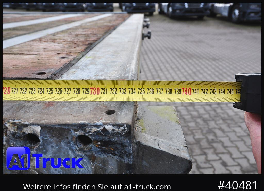 WECON WPR 745, verzinkt, Plattform, Plateau, - Кузов платформа: фото 5 WECON WPR 745, verzinkt, Plattform, Plateau, - Кузов платформа: фото 5