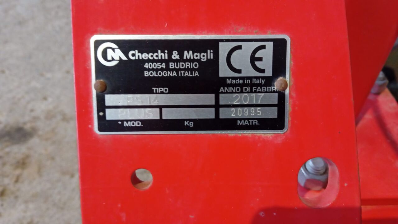 CHECCHI E MAGLI PS14 PLUS - Техника для обработки почвы: фото 4 CHECCHI E MAGLI PS14 PLUS - Техника для обработки почвы: фото 4
