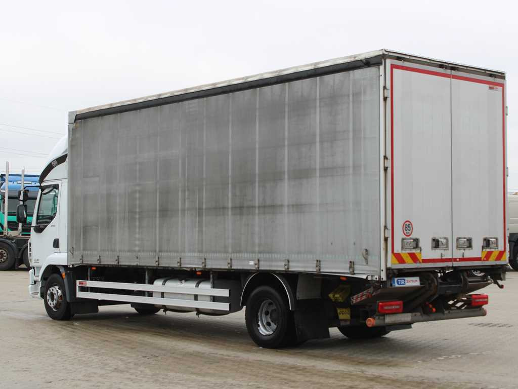 Тентованный грузовик DAF LF 250 FA, HYDRAULIC FRONT, EURO 6: фото 6