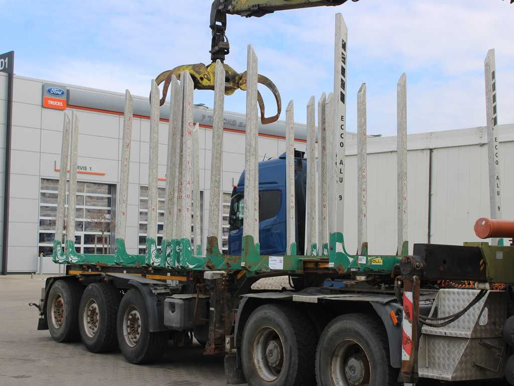 DOLL H3S-14H9, SAF, 2X LIFTING AXLE, EXPANDABLE - Полуприцеп лесовоз: фото 2 DOLL H3S-14H9, SAF, 2X LIFTING AXLE, EXPANDABLE - Полуприцеп лесовоз: фото 2