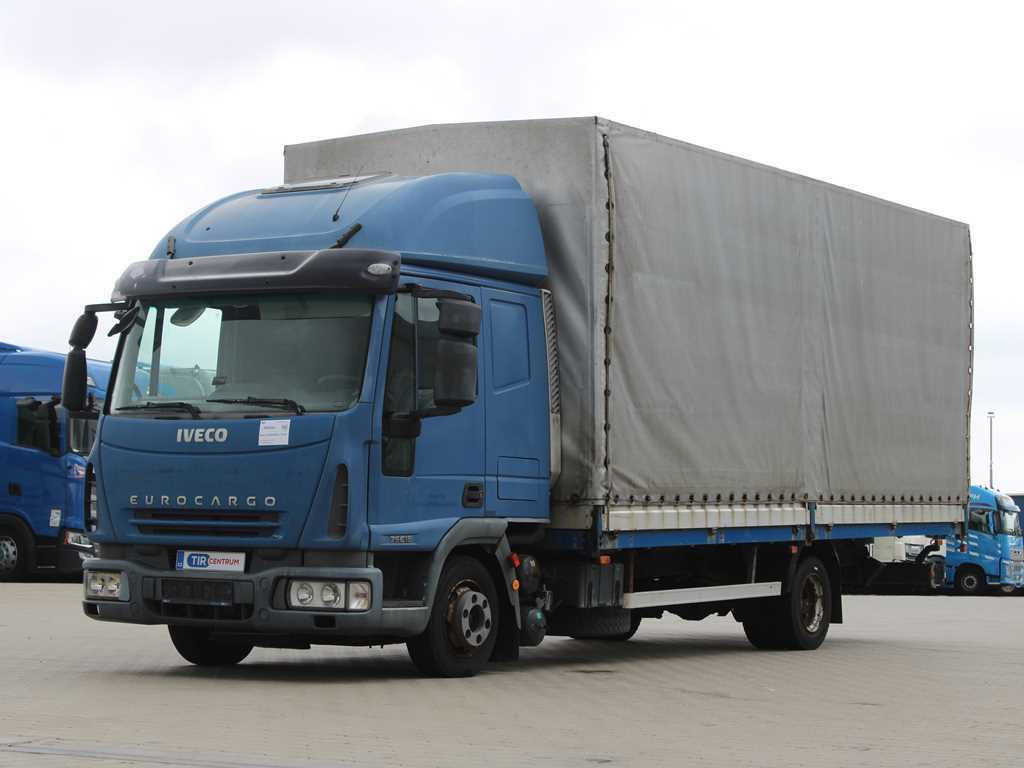 Iveco EUROCARGO 75E18, EURO 4, PNEU 80% - Тентованный грузовик: фото 1 Iveco EUROCARGO 75E18, EURO 4, PNEU 80% - Тентованный грузовик: фото 1