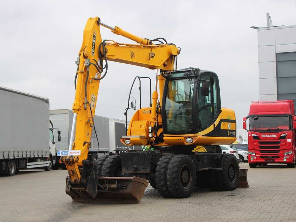 JCB JS145W - Колёсный экскаватор: фото 1 JCB JS145W - Колёсный экскаватор: фото 1